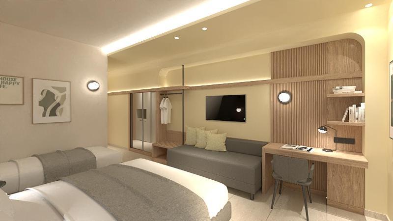 Sokratis Hotel Nea Moudania Buitenkant foto